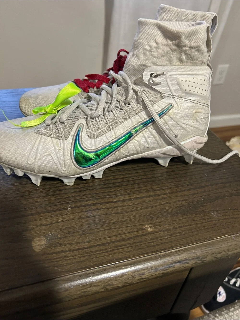 White Athletic Cleats women’s